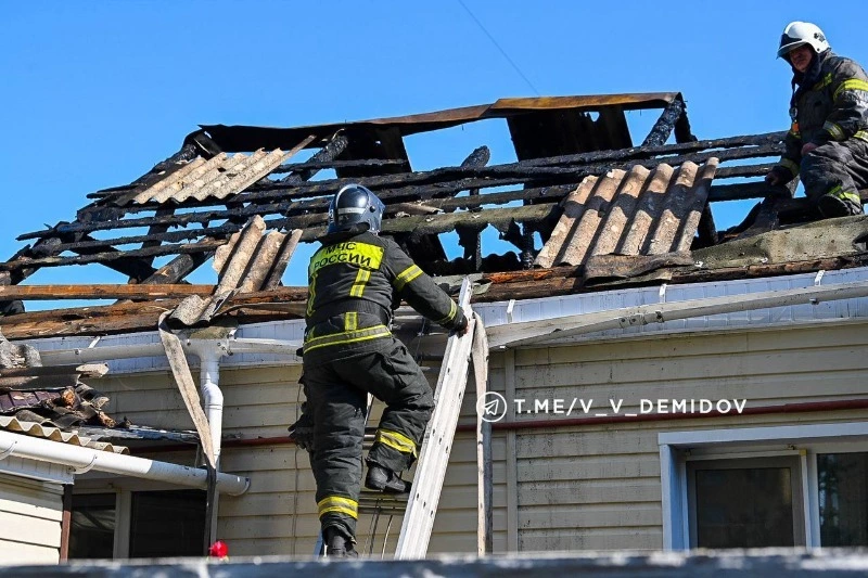 Мэрия Белгорода опубликовала фотографии поврежденных при налете дронов ВСУ домов
