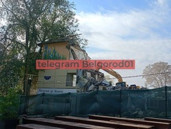 Дом с цветами в Белгороде начали сносить под будущий «Белый квартал»
