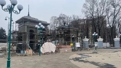 Центральный вход парка Ленина в Белгороде откроют в ближайшее время