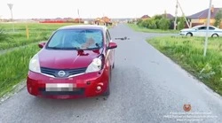 Под Белгородом пенсионер на иномарке сбил ребёнка на самокате
