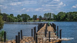 «Новая жемчужина берегов»: в Белгороде продолжается благоустройство набережной Северского Донца