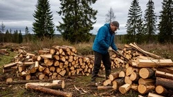 Более 13,5 тысяч кубометров дров планируется заготовить в Белгородской области для обогрева домов
