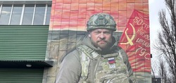 В Губкине открыли мурал с портретом белгородского военкора Евгения Поддубного 