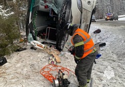 Житель Белгорода пострадал в ДТП с автобусом в Карелии