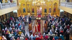 Белгородцы отметили День памяти святых Веры, Надежды, Любови и матери их Софии