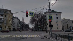 Работу сломавшегося в центре Белгорода светофора восстановили