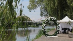 В День города на набережной зарегистрируют брак десять белгородских пар