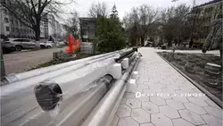 Благоустройство сквера на улице Князя Трубецкого в Белгороде завершится к 1 мая 