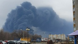 Площадь возгорания на нефтебазе в Белгороде составила 1,2 тысячи квадратных метров