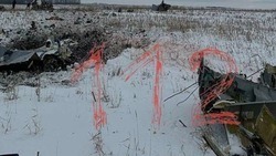 ТАСС: Фрагменты предполагаемой зенитной ракеты обнаружены на месте крушения ИЛ-76 под Белгородом