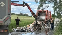 Самодельный аккумулятор в отходах привёл к возгоранию мусоровоза в Яковлевском округе
