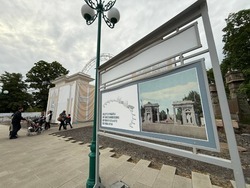 В мэрии Белгорода рассказали, как изменится входная арка центрального парка после реконструкции