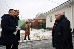 Жителям Новой Таволжанки Шебекинского горокруга вручили ключи от новых домов