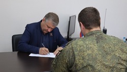Глава Чернянского района Сергей Морозов ушёл добровольцем в отряд «БАРС – Белгород»