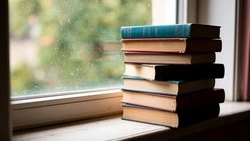 В одной из школ Шебекино закладывают окна старыми учебниками для защиты от атак ВСУ