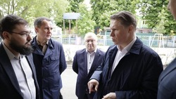 Министр здравоохранения РФ Михаил Мурашко посетил госпиталь на границе Белгородской области
