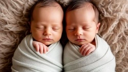 Восемь пар двойняшек родились в Белгородской области с начала года