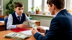 Белгородский студент оштрафован за взятку преподавателям