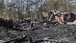 Дом и хозпостройки сгорели из-за сжигания травы в Старооскольском городском округе