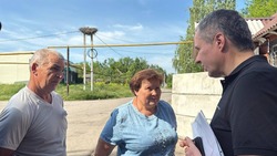 «Жизнерадостные люди»: губернатор Гладков вновь посетил приграничную Мокрую Орловку