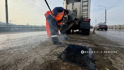 Более 2,5 тысяч кв. метров дорог отремонтировали в Белгороде 