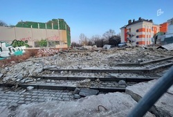 Заброшенное казино «Плаза» в Белгороде снесли 