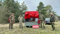 Действия по ликвидации природных и лесных пожаров отработали в Белгородской области