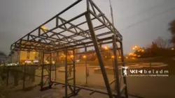 Остановку на Свято-Троицком бульваре в Белгороде смонтируют до конца декабря