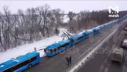 Под Белгородом собралась колонна автобусов для встречи беженцев из Украины