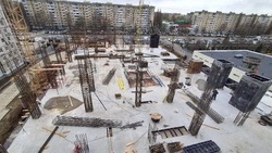 В Белгороде продолжается строительство нового лечебного корпуса горбольницы №2