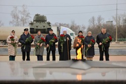 Останки 44 советских солдат перезахоронили в Белгородской области