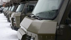 Гладков передал ещё 10 бронированных машин белгородскому подразделению «Орлан»