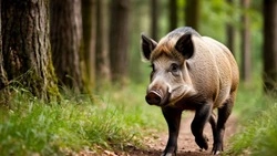 Белгородец заплатит более полумиллиона рублей за нелегальную охоту на кабана