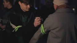 Волонтёры помогают жителям Белгорода стать заметнее на дорогах