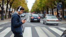Опрос: поддерживают ли белгородцы штрафы для пешеходов, переходящих дорогу с телефоном?