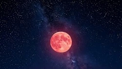 Белгородцы смогут наблюдать Розовую Луну в первоапрельское полнолуние 