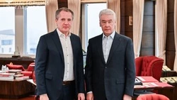 Вячеслав Гладков поблагодарил мэра Москвы Сергея Собянина за поддержку Белгородской области