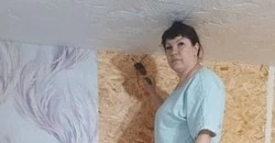 Жительница Ракитянского округа благодаря соцконтракту занимается ремонтом и отделкой помещений