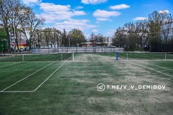Теннисные корты у лицея №32 в Белгороде скоро откроются