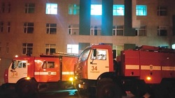 Причиной пожара в Ровеньской ЦРБ могла стать проблема с электрооборудованием