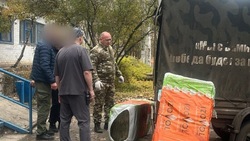 Вице-губернатор Сергей Довгалюк передал военнослужащим в зоне СВО гуманитарную помощь от белгородцев