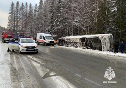 В попавшем в ДТП в Карелии автобусе находились восемь белгородцев