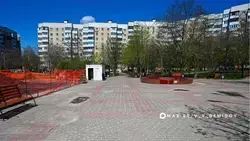 Большая игровая зона для детей появится в сквере на Дегтярёва в Белгороде после благоустройства 