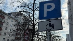 В Белгороде обустроят парковочные места и пешеходные зоны  для инвалидов за 1,8 млн рублей 