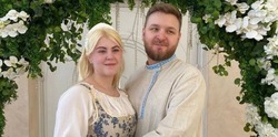 Молодожёны из Белгорода сыграли свадьбу в русском стиле